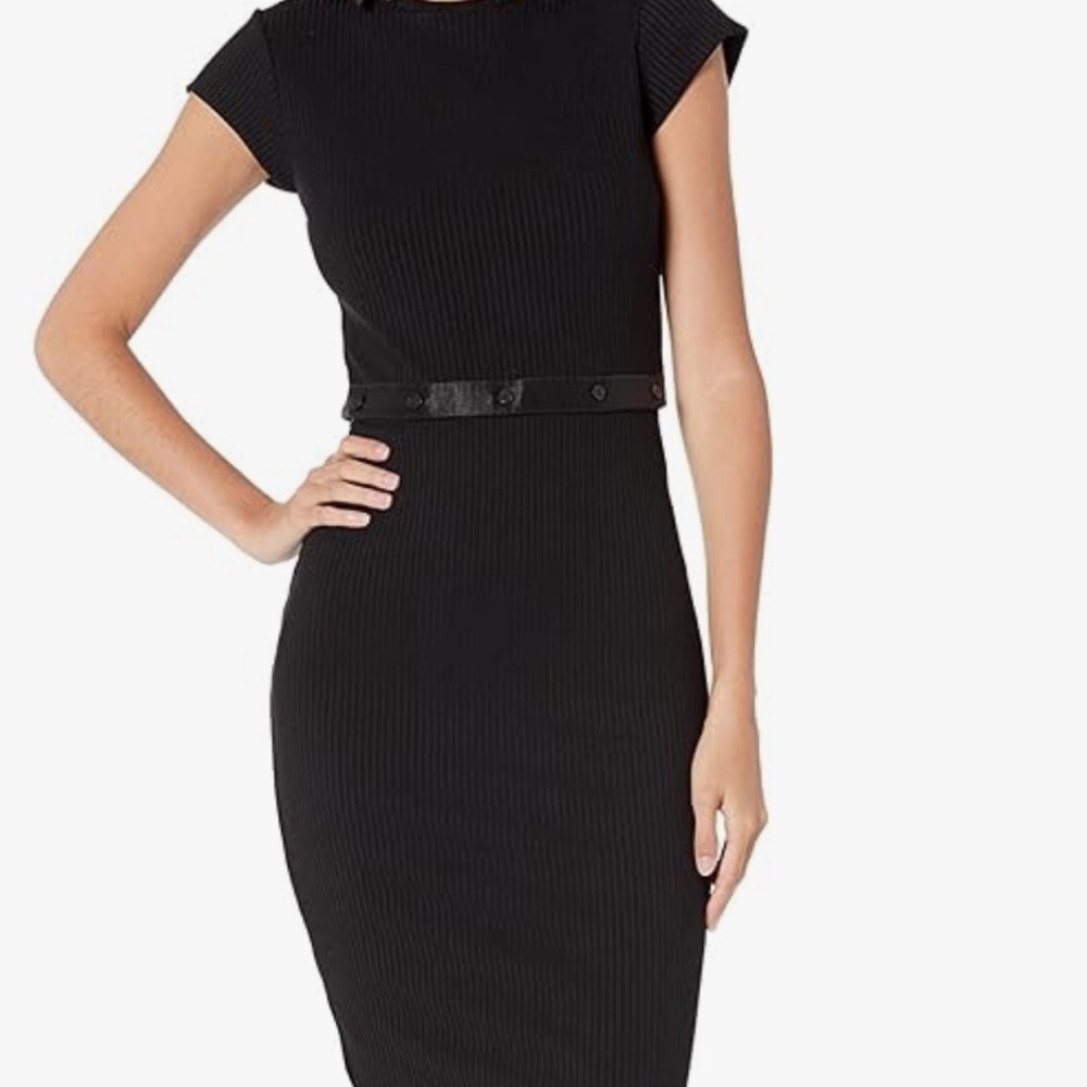 Guess Women's Eco Short Sleeve Armelle Dress size Small bnwts retails $138